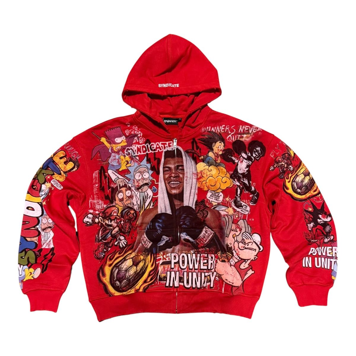 Unity Zip Up - Red