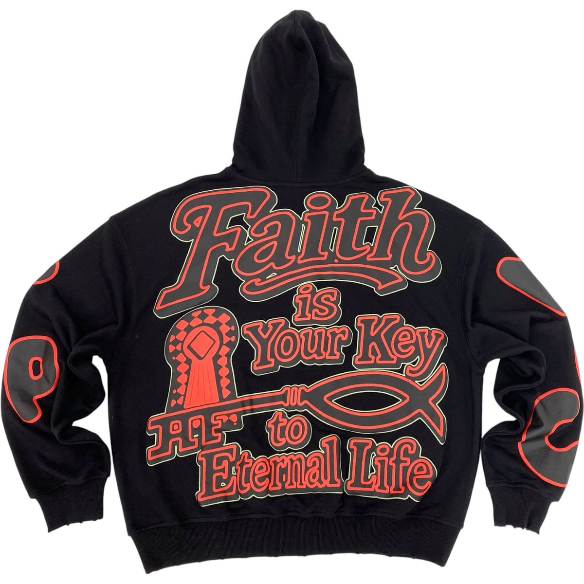 Faith Zip Up - Black
