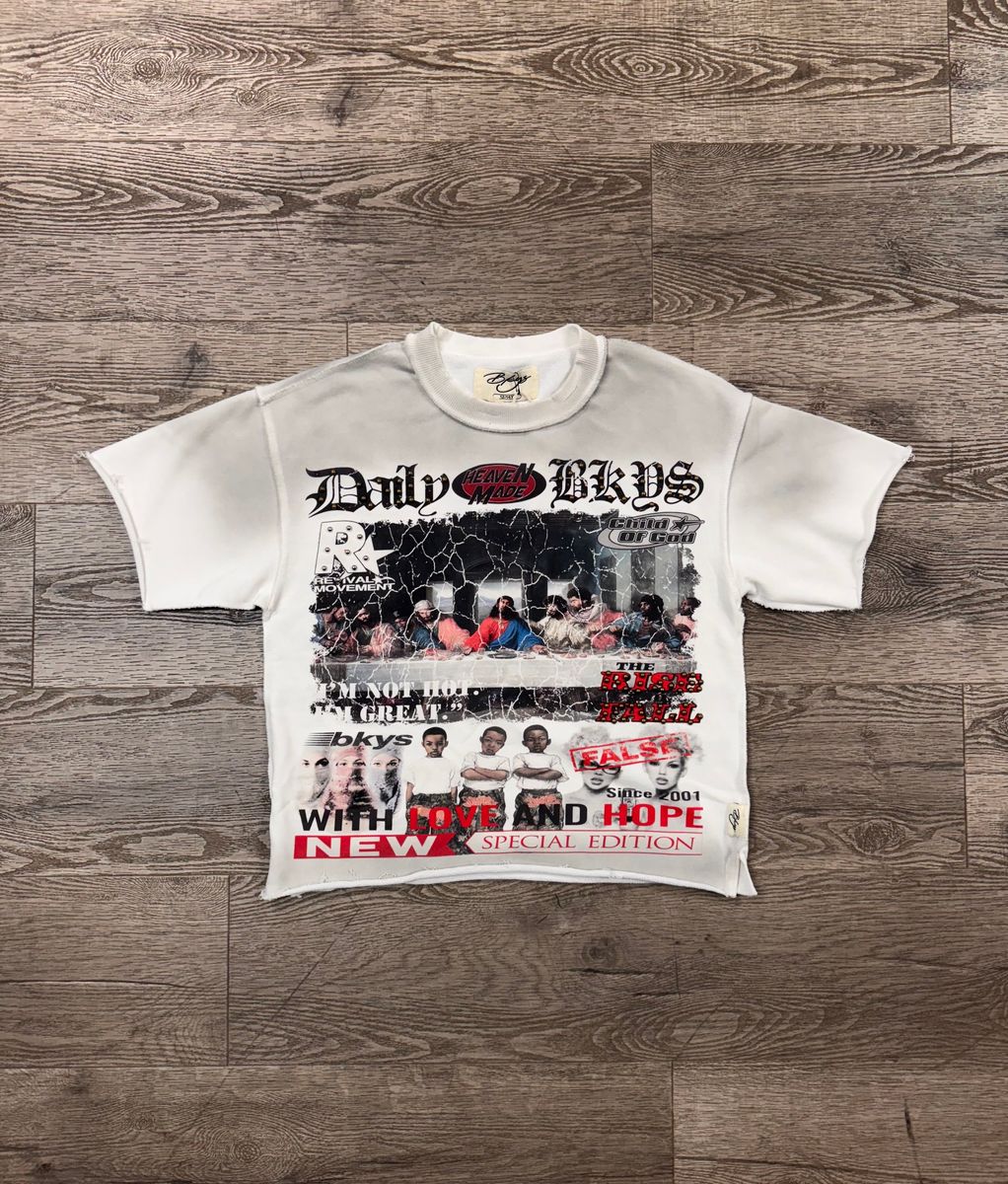 Kids Daily Tee - White