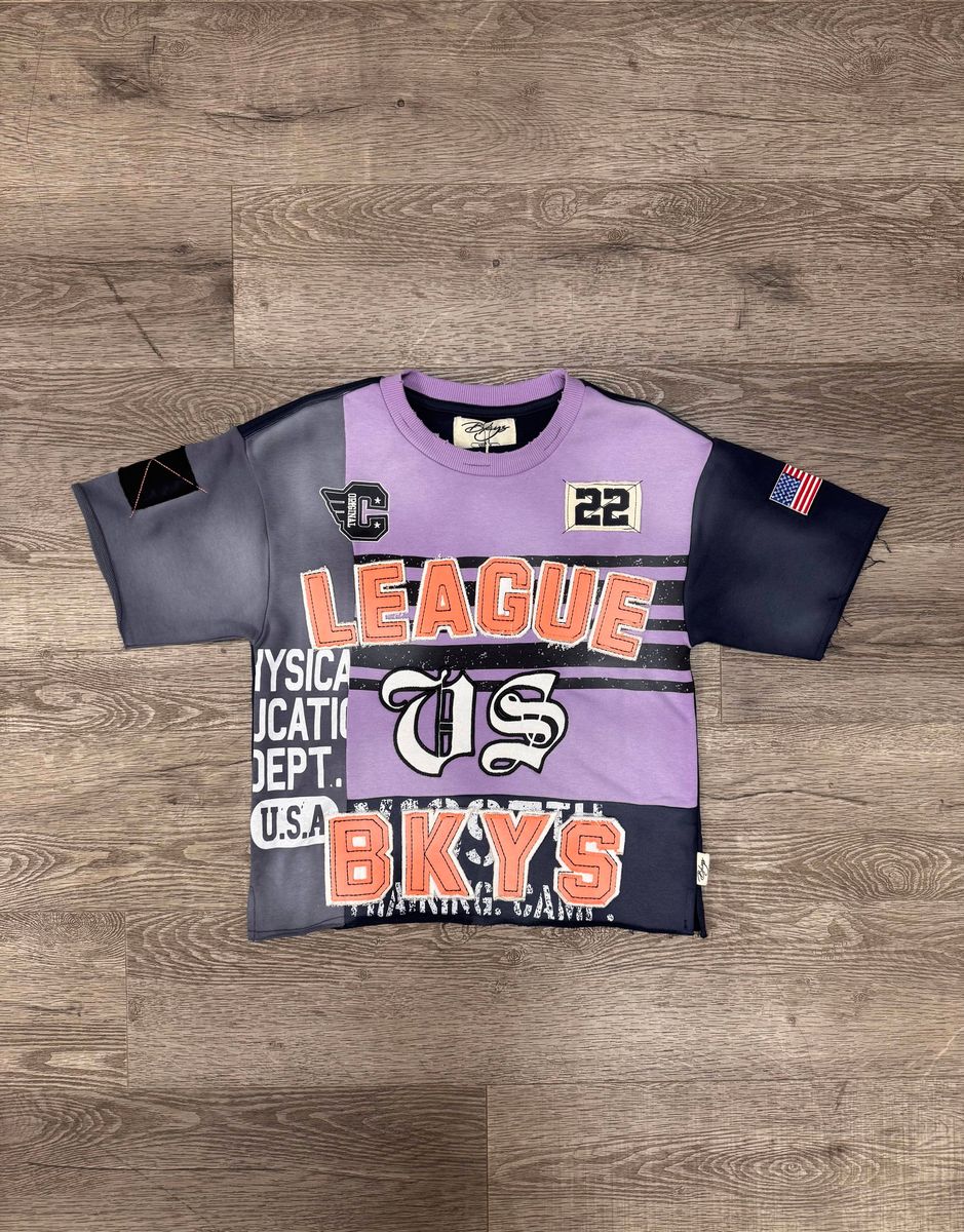 Kids VS LEAGUE Tee - Purple