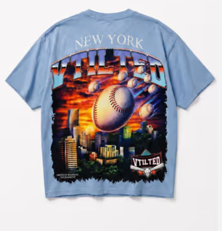 Homerun Tee - Blue