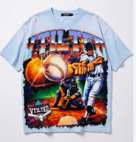 Homerun Tee - Blue