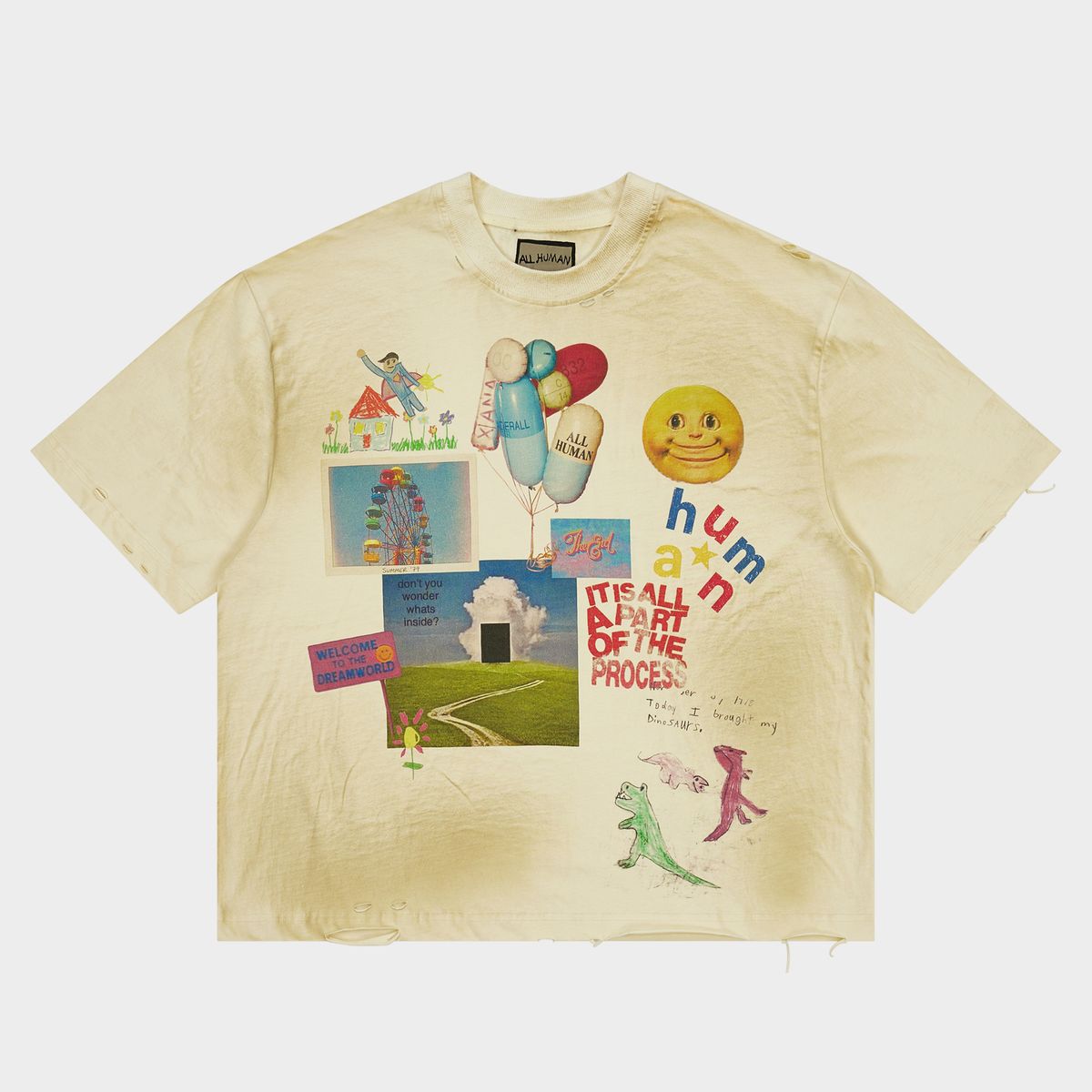Requiem For A Dream Tee - Cream