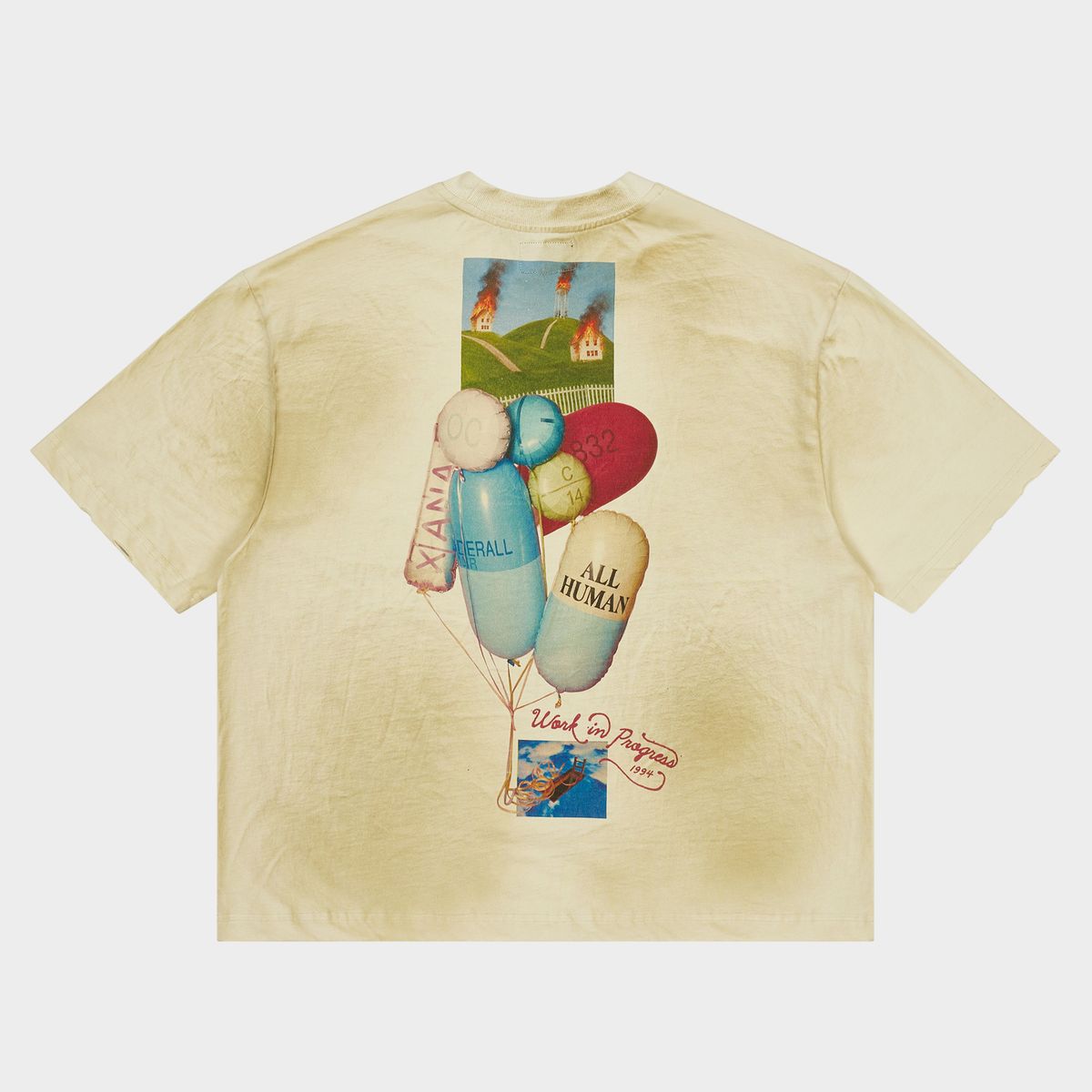 Requiem For A Dream Tee - Cream