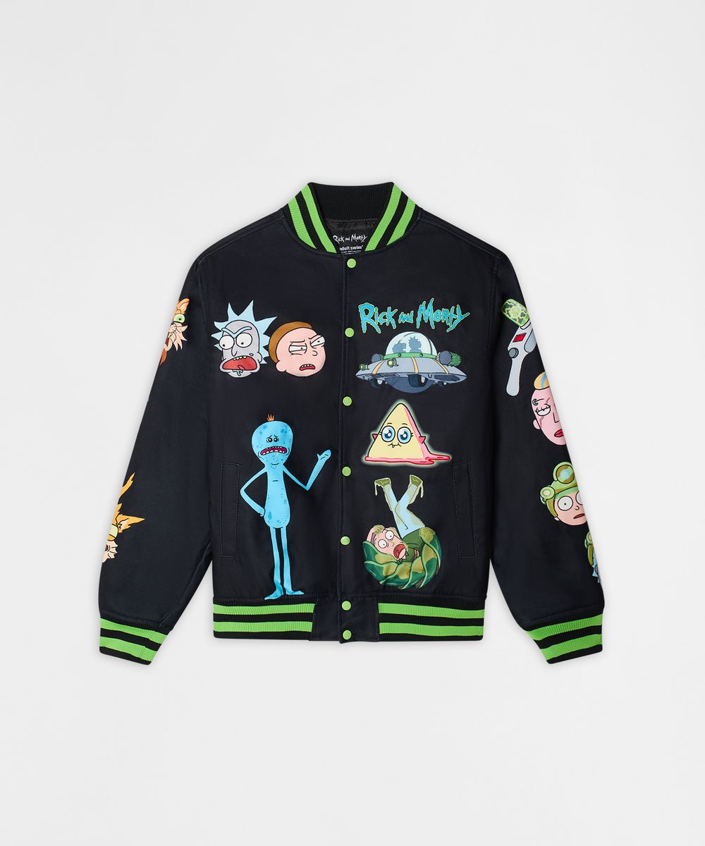 Rick & Morty Varsity Jacket