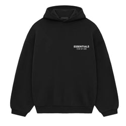 Fear Of God Essentials Hoodie - Black/White