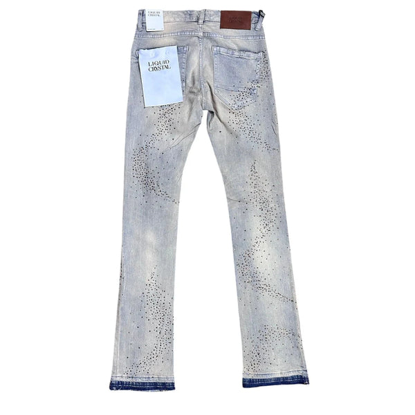Liquid Crystal Denim - Ice Antique