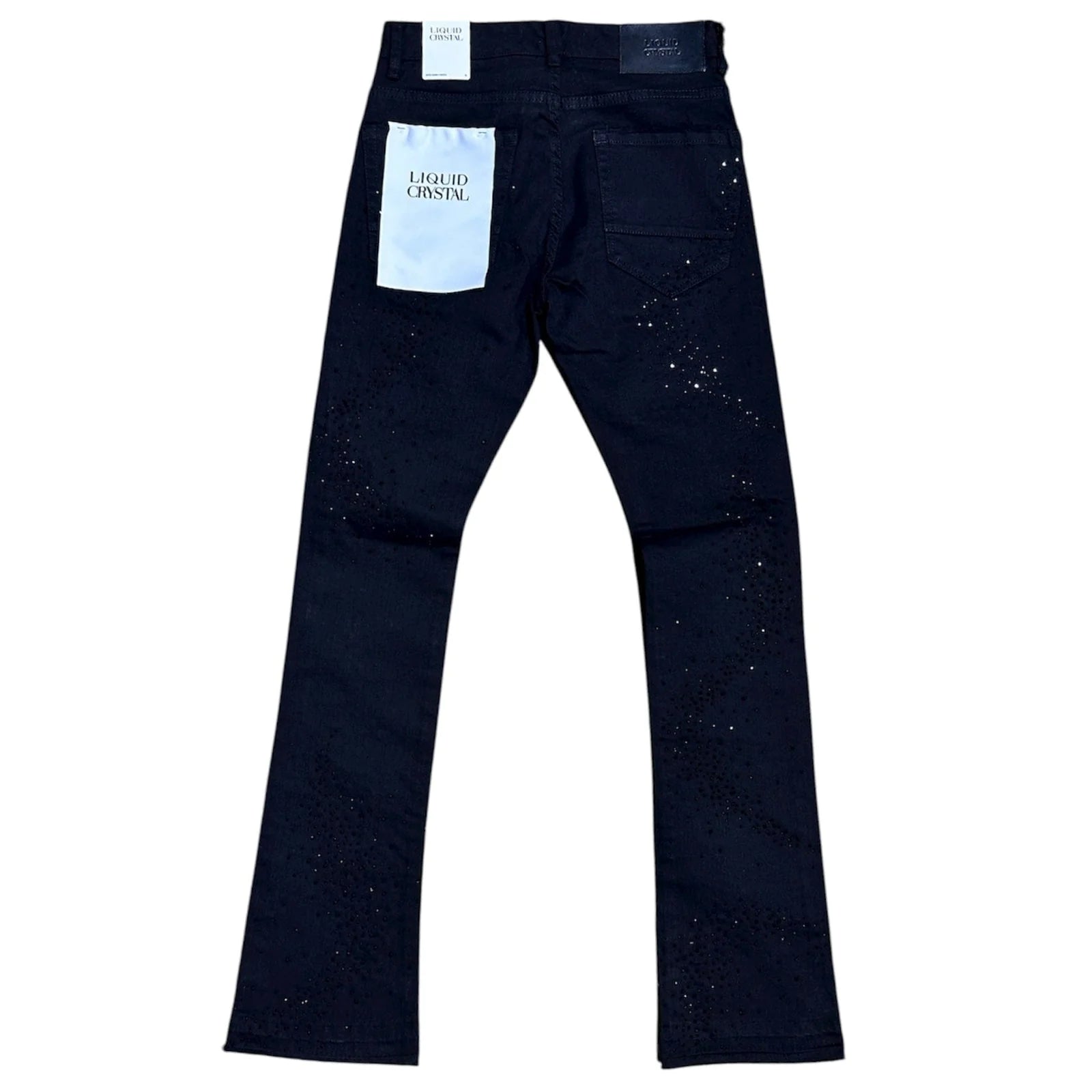 Liquid Crystals Denim - Black