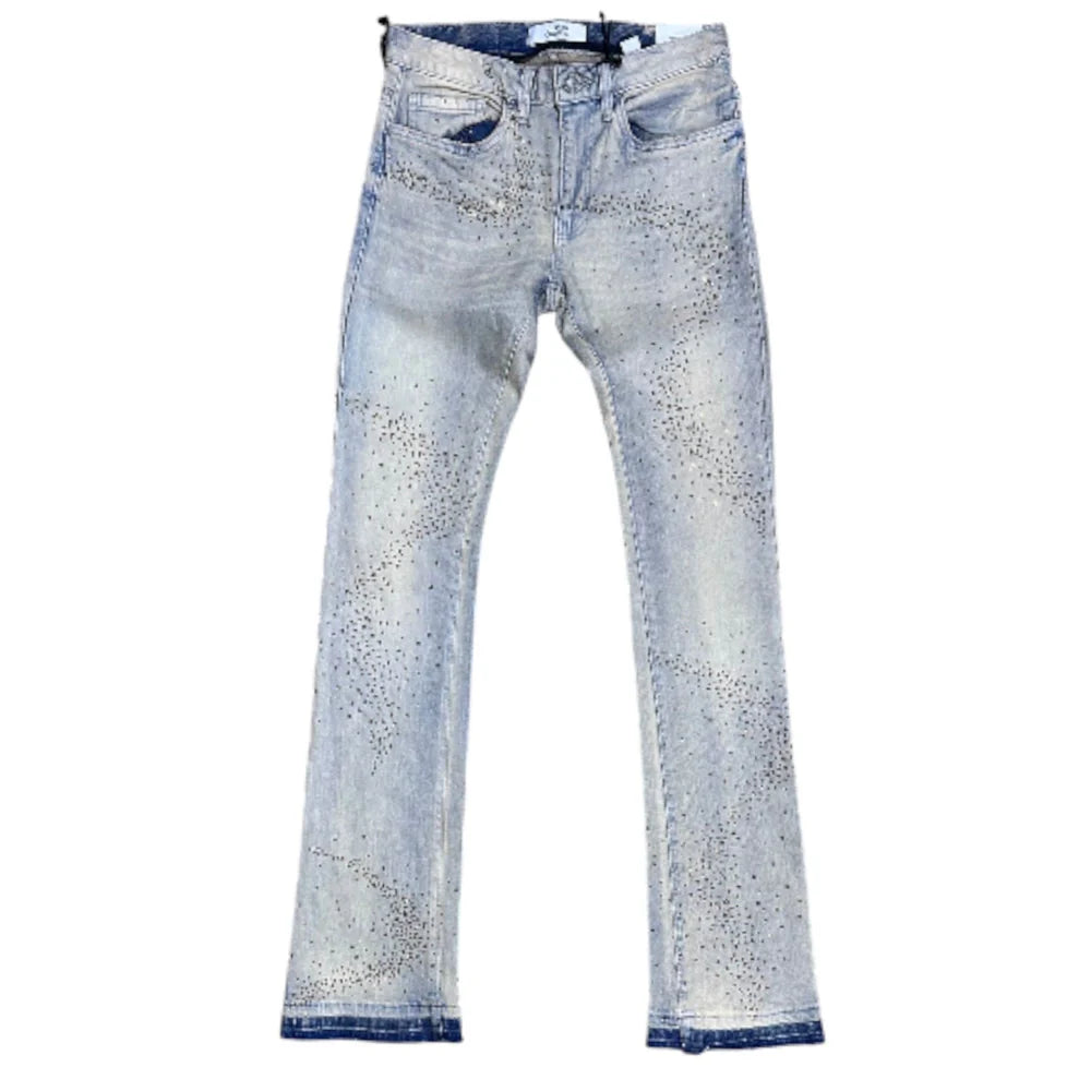 Liquid Crystal Denim - Ice Antique