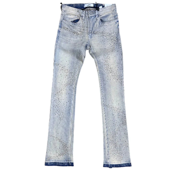Liquid Crystal Denim - Ice Antique