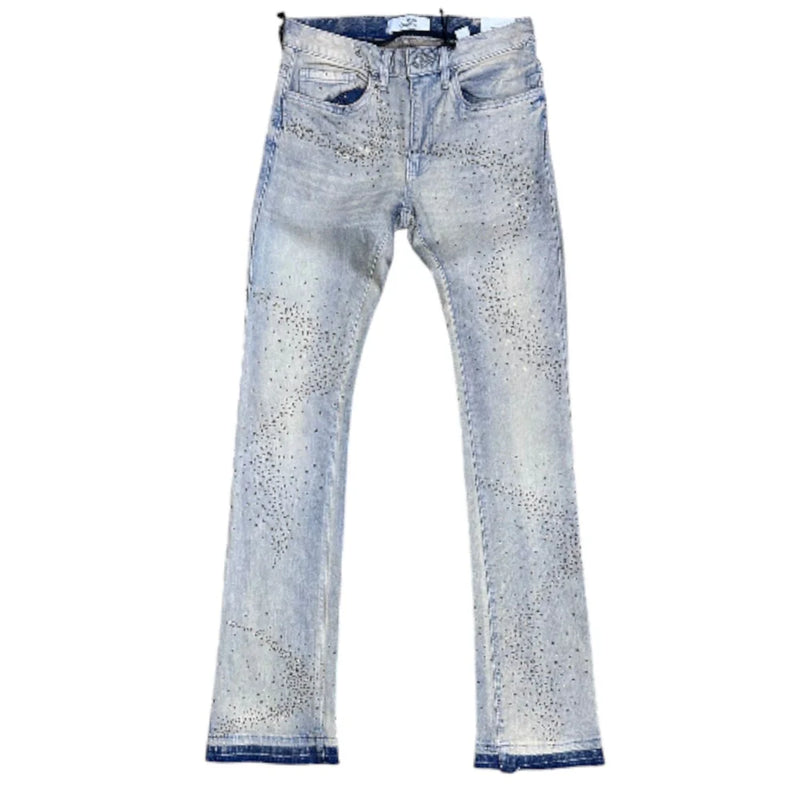 Liquid Crystal Denim - Ice Antique