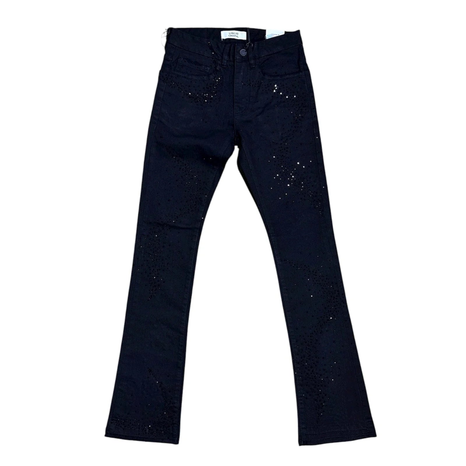 Liquid Crystals Denim - Black