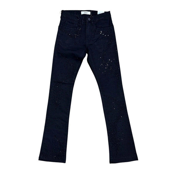 Liquid Crystals Denim - Black