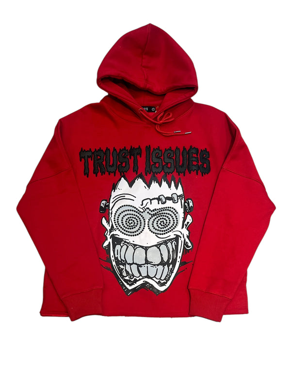 Trust Issues Cropped Hoodie - Multiple Colors