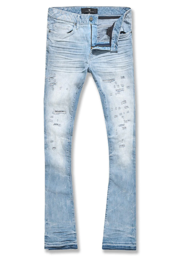 Sea Storm Stacked Jeans