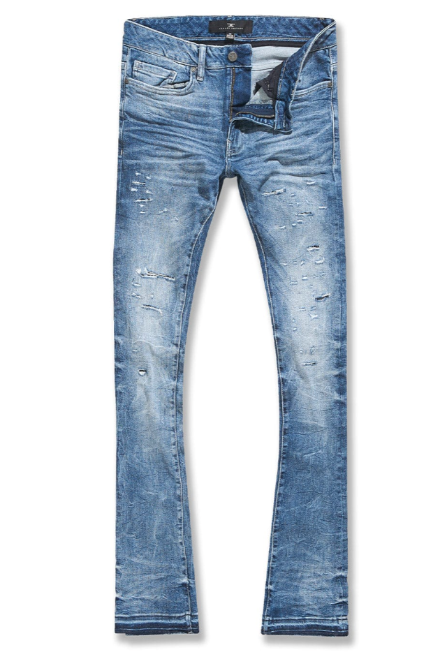 True Blue Stacked Jeans