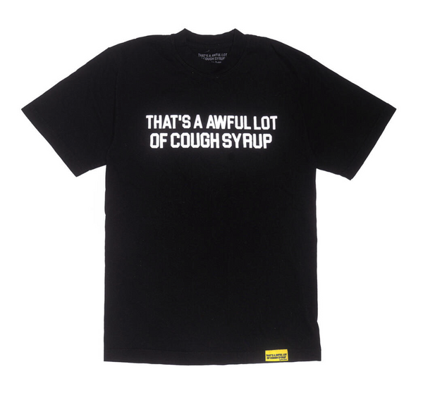 Awful Lotta Cough Syrup Classic Tee - Black