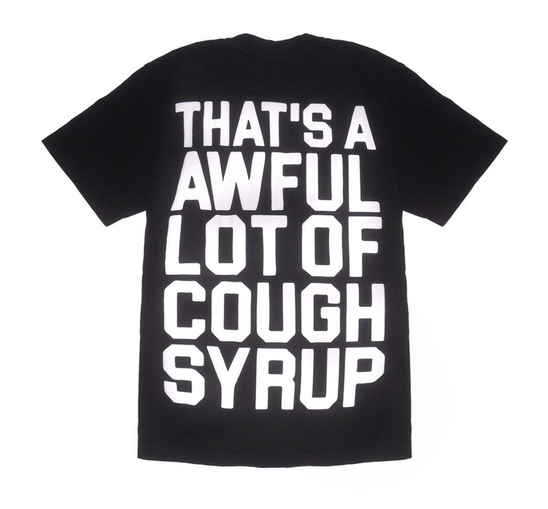 Awful Lotta Cough Syrup Classic Tee - Black