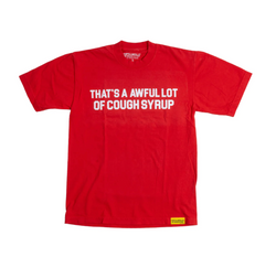 Awful Lotta Cough Syrup Classic Tee - Red
