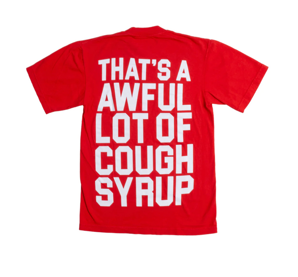 Awful Lotta Cough Syrup Classic Tee - Red
