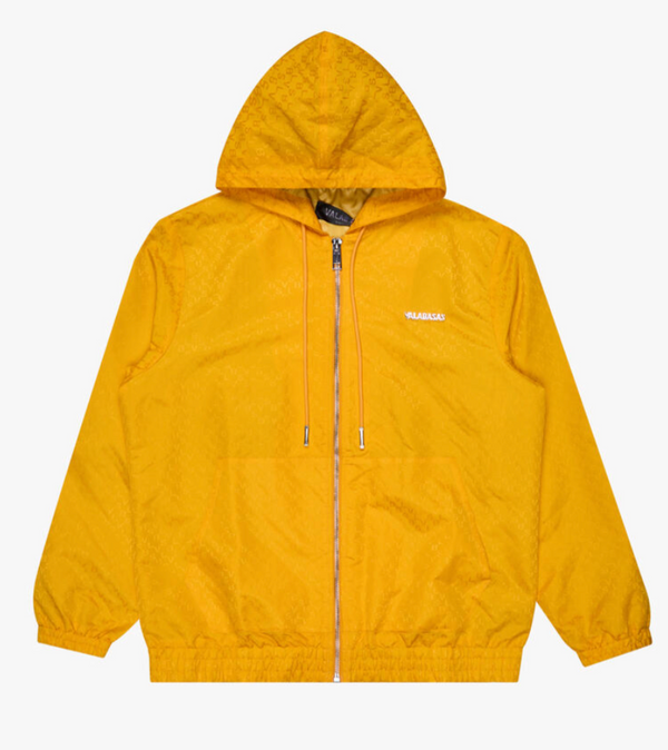 Monogram Nylon Jacket - Yellow