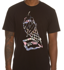 Cone Man Tee - Black