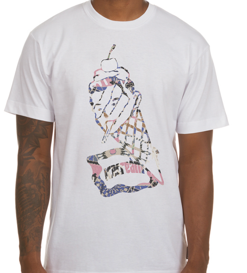 Cone Man Tee - White