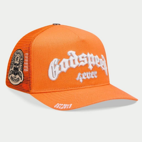 Godspeed Forever Trucker Hat - Citrus