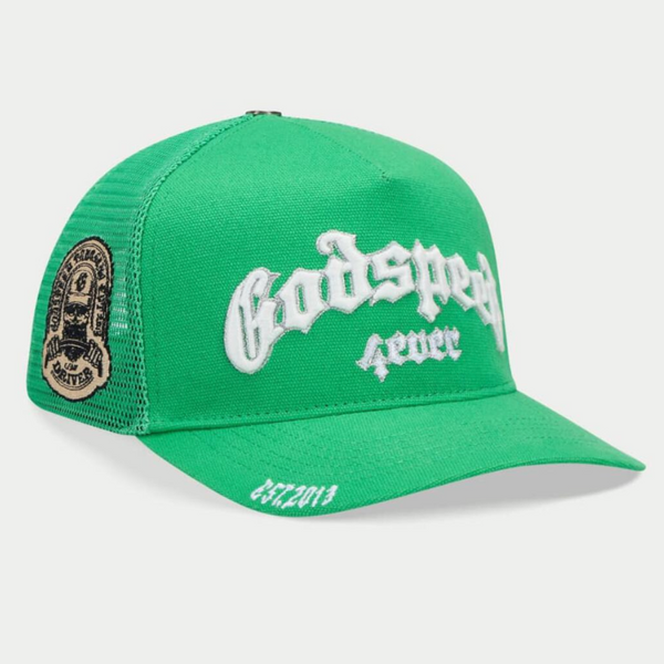Godspeed Forever Trucker Hat - Green