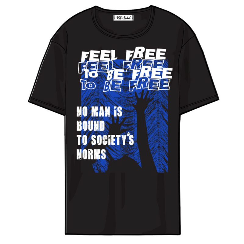 Feel Free Tee - Black