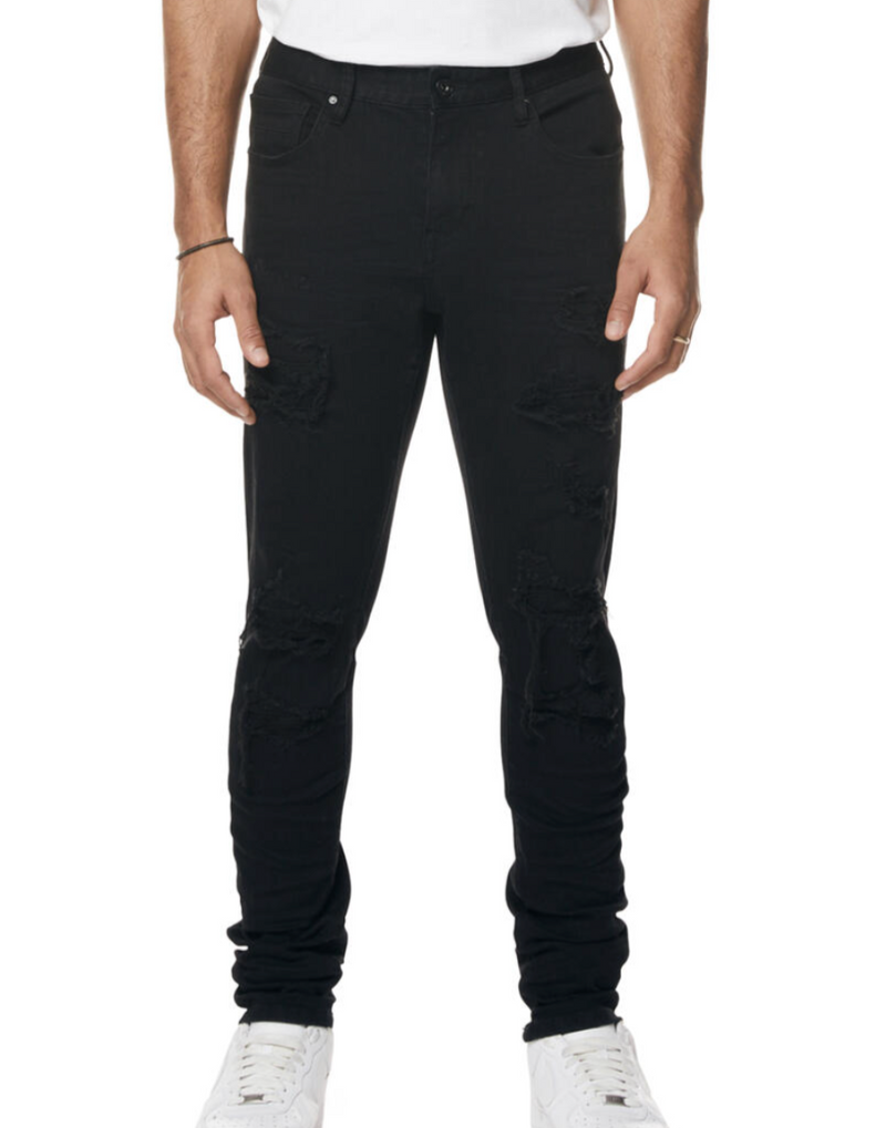 Smoke Rise Jet Black Jeans