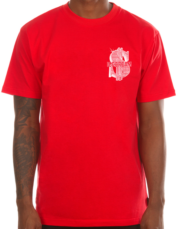 Stairs To Success Tee - Red