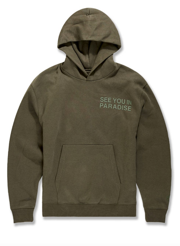 See You In Paradise Hoodie - Olive