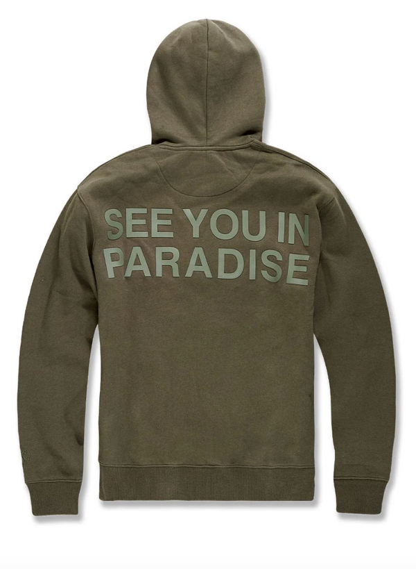 See You In Paradise Hoodie - Olive