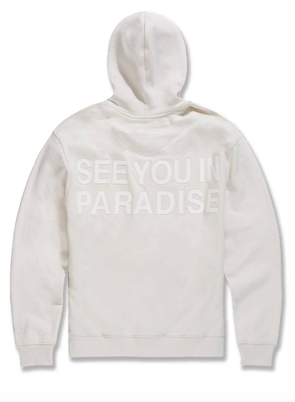 See you In Paradise Hoodie - Bone