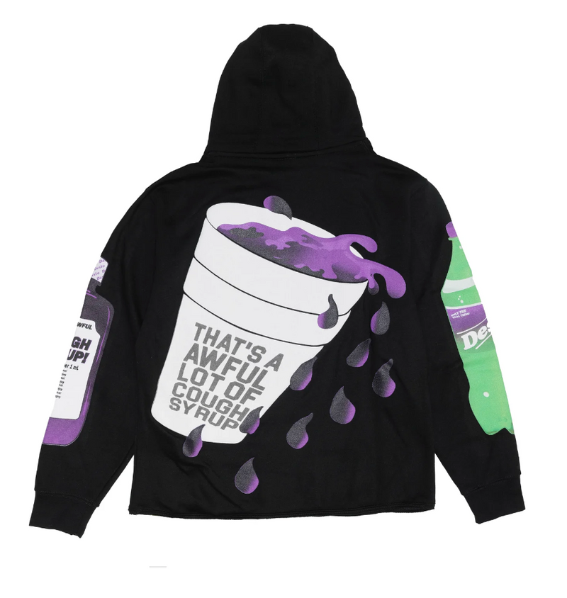 Po Up Hoodie - Black