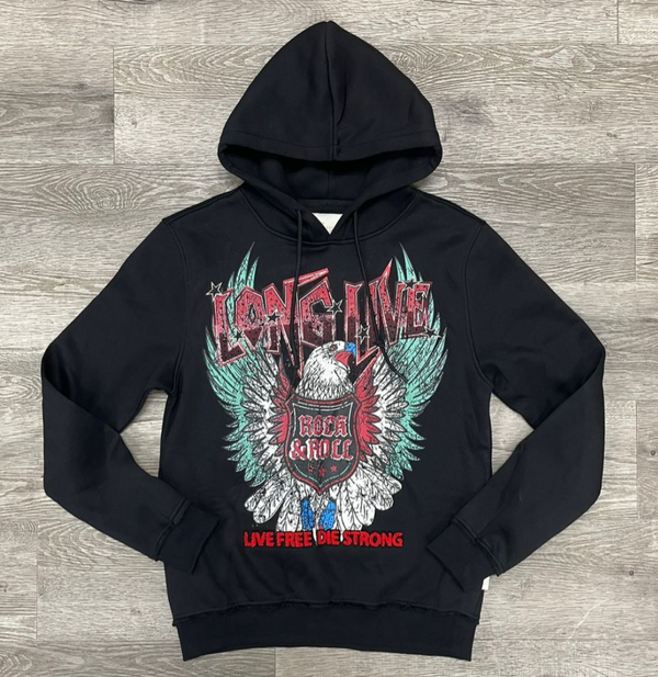 Long Live Hoodie - Black