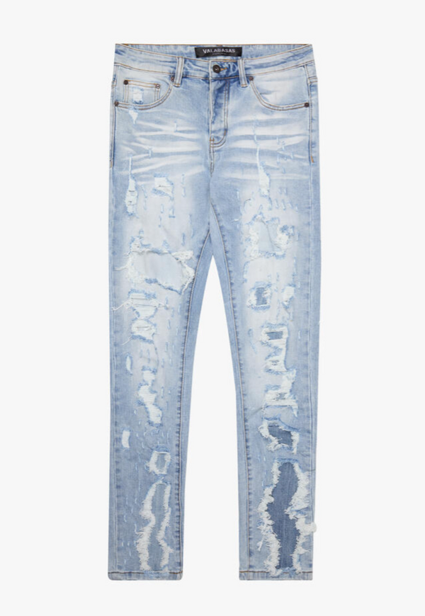 Worn Frost Jean - Ice Blue