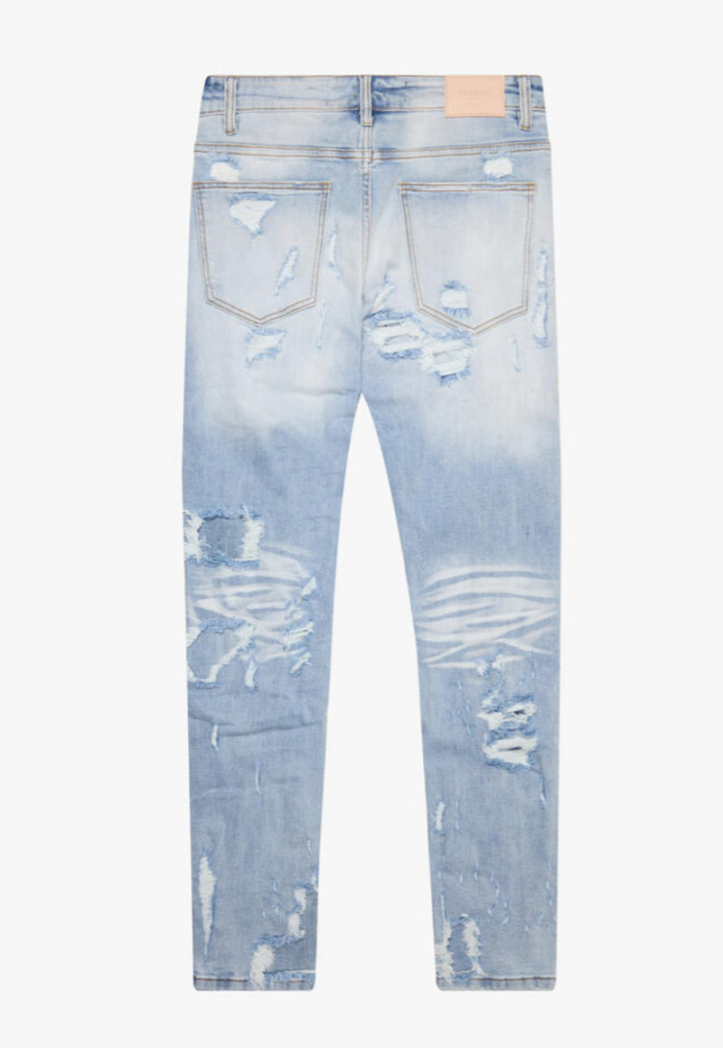 Worn Frost Jean - Ice Blue