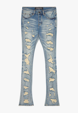 Breach Stacked Jean - Light Blue