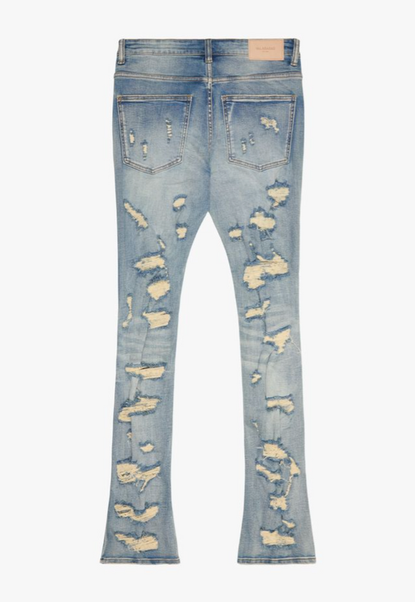 Breach Stacked Jean - Light Blue