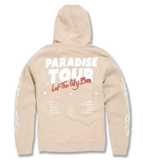 Paradise Tour Hoodie - Tan