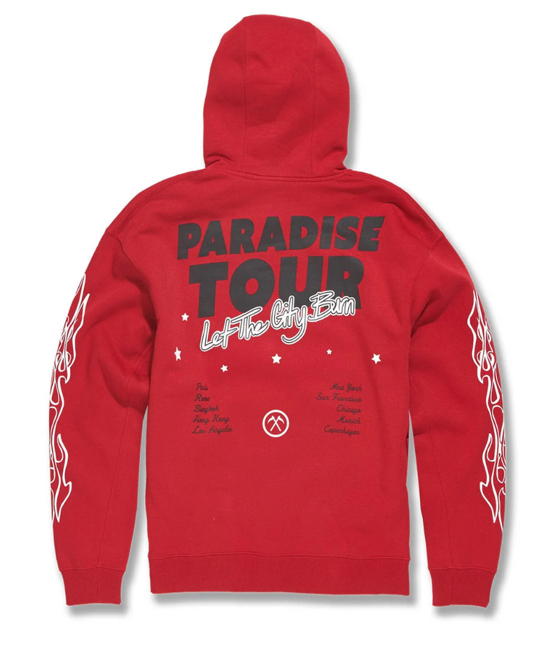 Paradise Tour Hoodie - Red