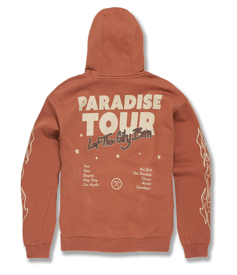 Paradise Tour Hoodie - Caramel