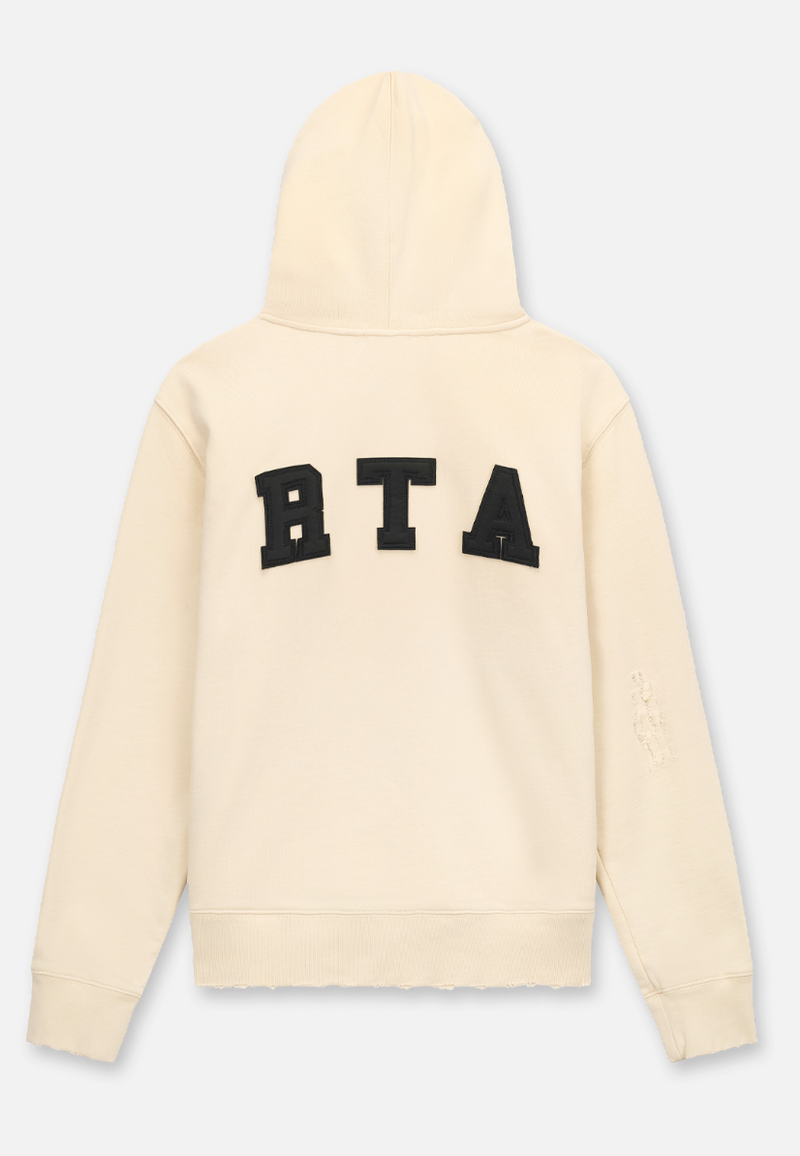 Markus Collegiate Hoodie - Beige