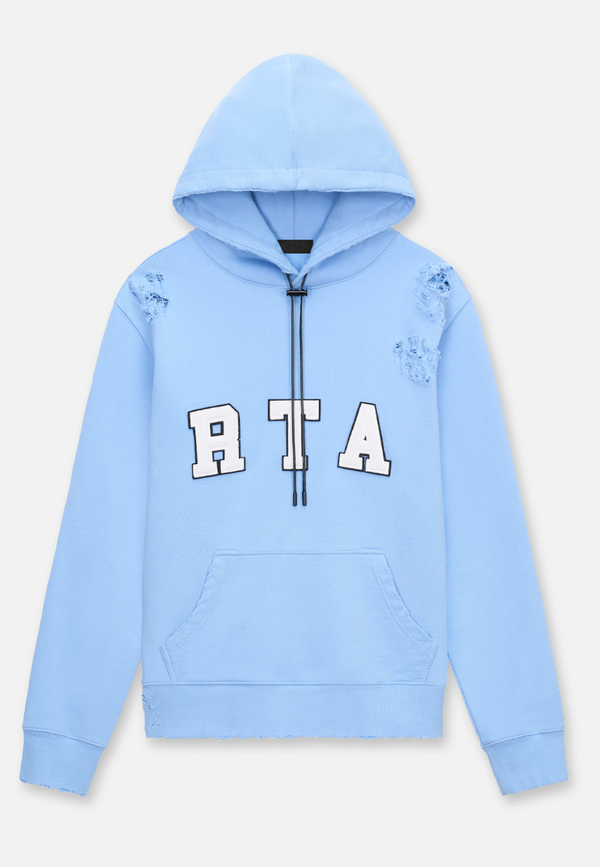 Markus Collegiate Hoodie - Sky Blue