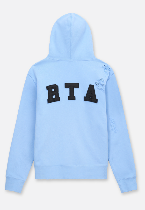 Markus Collegiate Hoodie - Sky Blue