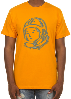 Branded Helmet Tee - Orange