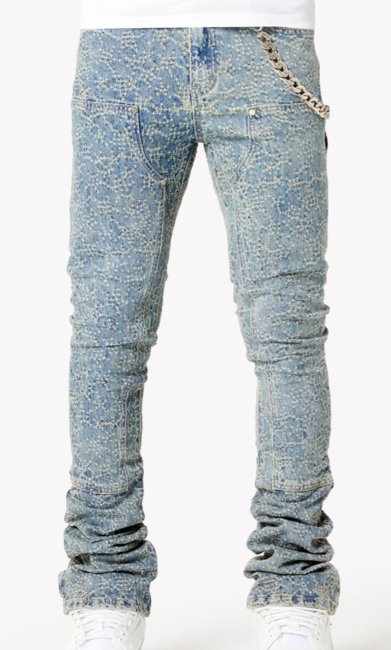 Vintage Blue Laser Denim