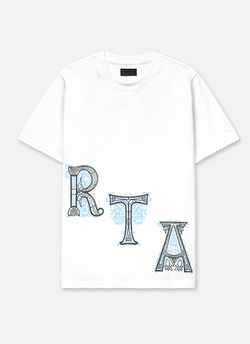 Illuminated Diagonal Tee - White